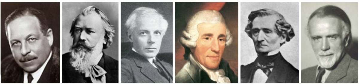 Komponisten des Frühlingskonzertes 2026