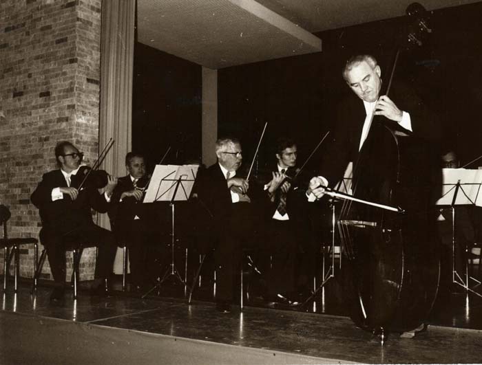 Ludwig Streicher im Konzert mit dem ASO